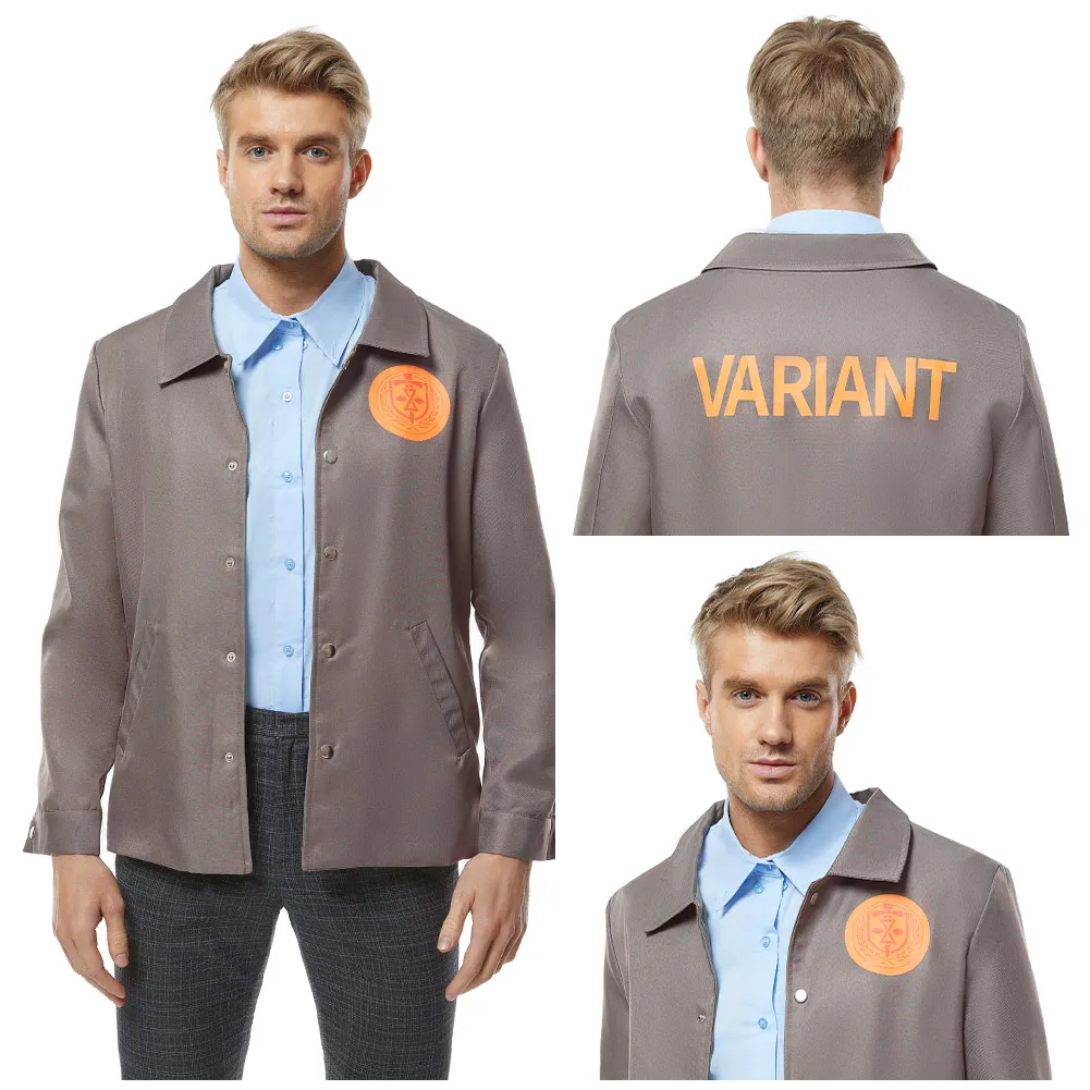 

Loki Cosplay Costume Time Variance Authority Coat Halloween Carnival Suit