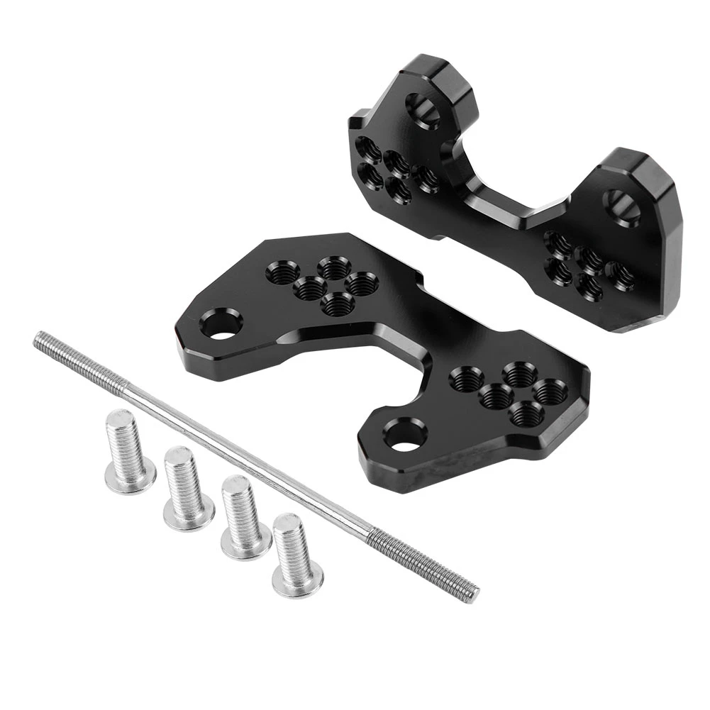 

2 pcs Motorcycle Rearset Base Foot Pegs Accessories for Yamaha MT03 YZF-R3 2015-2016 Motorcycle