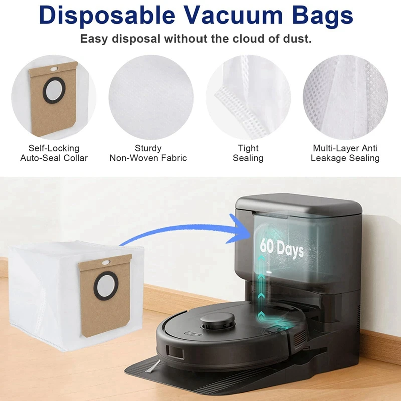 Набор аксессуаров из 13 предметов для робота-пылесоса Eufy серии L50/L60 включая щетки