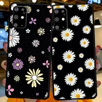 fashion butterfly daisy love mobile funda for samsung galaxy s7 s8 s9 s10 edge s10e s20 s21 note 8 9 10 20 ultra plus phone case