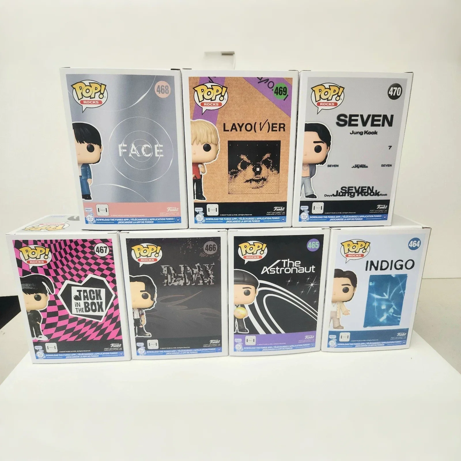 Фото RM Jin Agust D J-Hope Jimin V Jung Kook FUNKO POP BTS Костюм Фигурки Коллекционная ограниченная серия Фигурка Украшение Игрушка в подарок №2