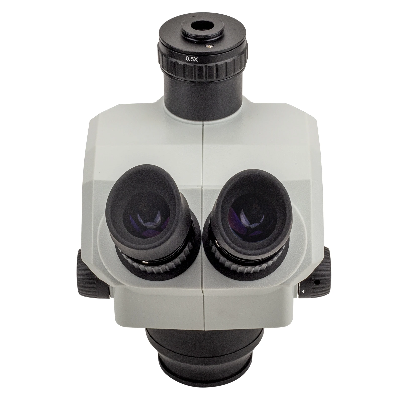 7X-45X Simul-Focal Trinocular Zoom Стереомикроскоп Головка Промышленная электронная