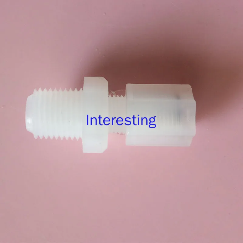 

Пластиковая быстроскручивающаяся запорная гайка из ПВДФ, диаметр 6, диаметр 8