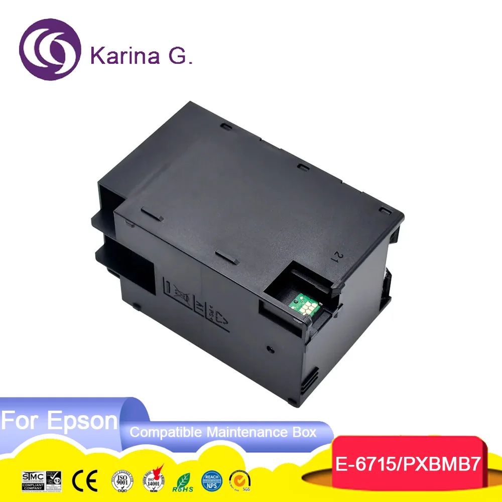 PXMB8 PXMB7 T6715 T6716 Совместимый блок обслуживания чернил для Epson WorkForce Pro WF-C5290DW WF-C5790 WF-M5299