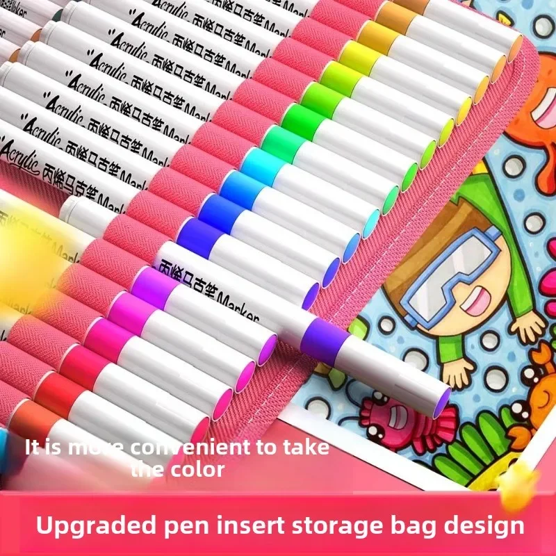 Sanrio акриловый маркер для детей студентов специальная акварельная ручка