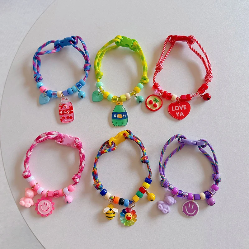 1 шт. ошейник для домашних животных кошек собак цветной плетеный свежий