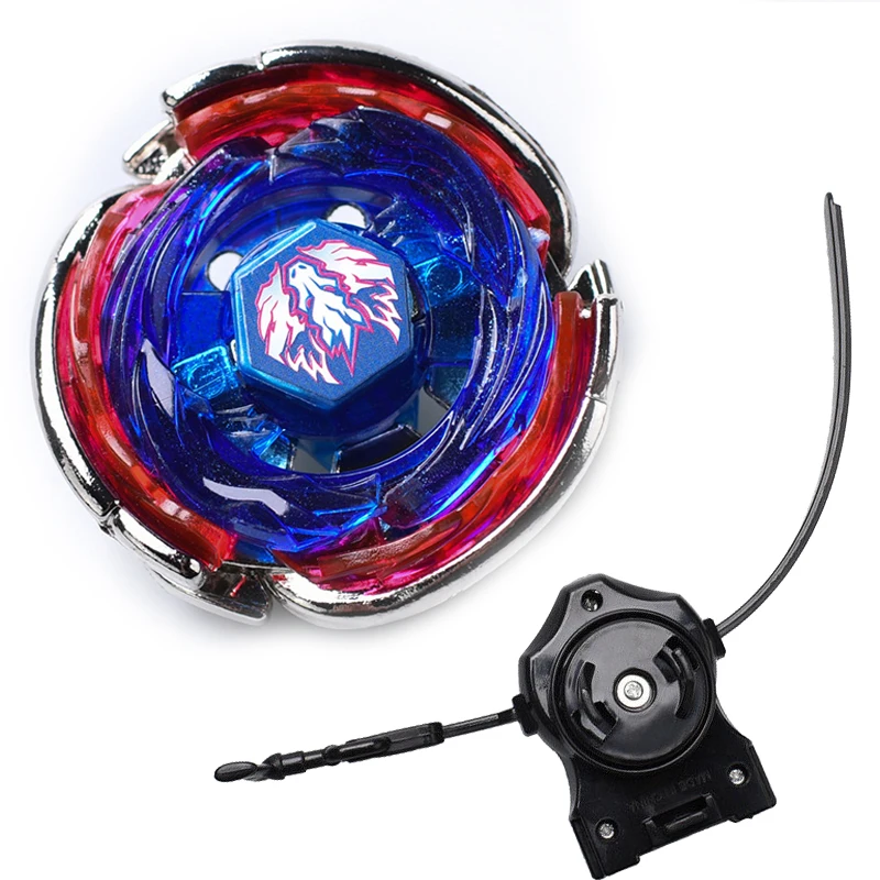 Металлический фьюжн Beyblade Galaxy Pegasis Fury Master 4D System Gyro с пусковым устройством