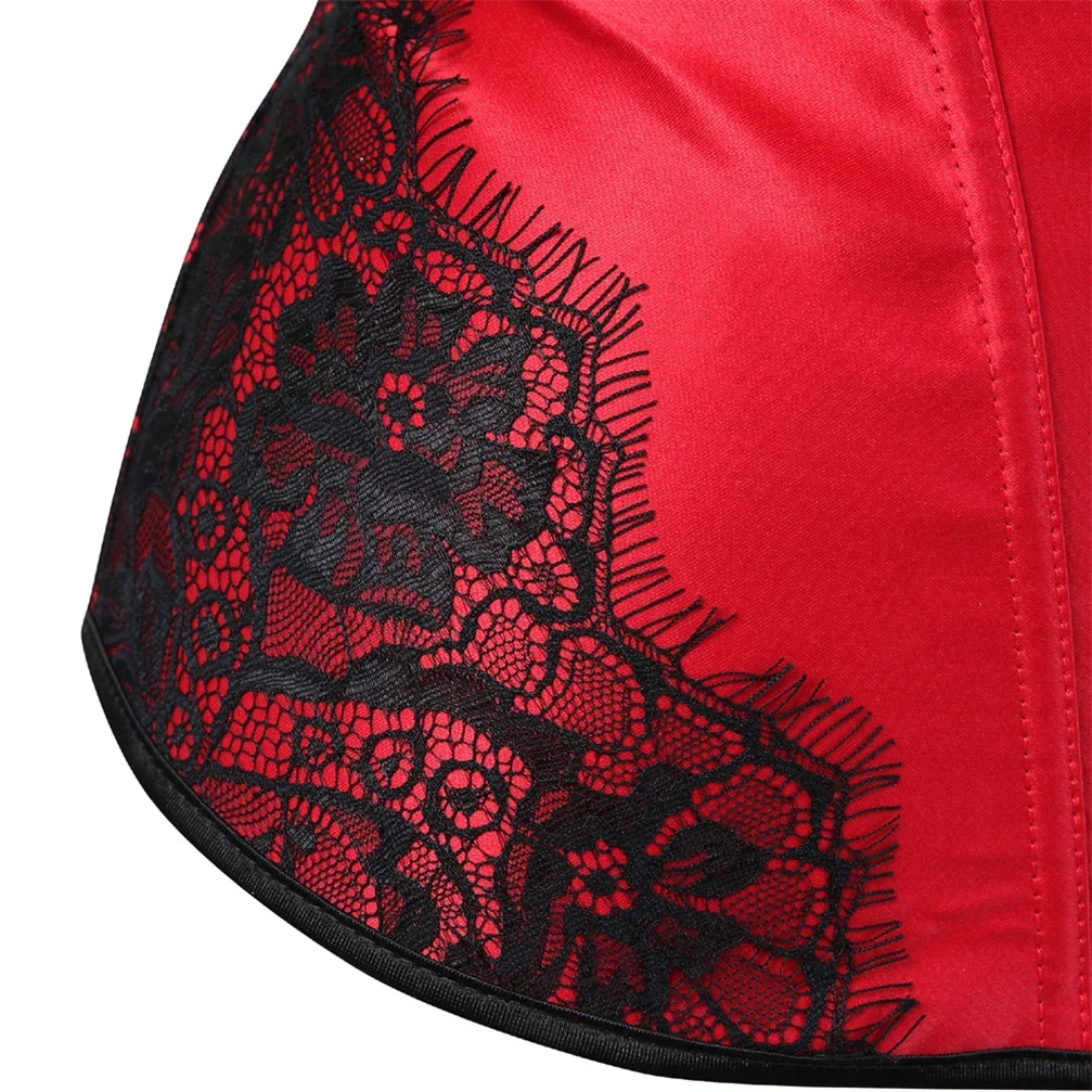 Женский корсет сексуальные готические корсеты кружевное верхнее белье бюстье