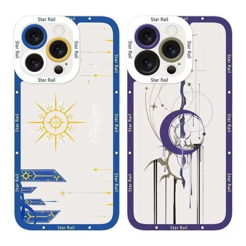 Фото Чехол для телефона Honkai Star Rail Phainon для IPhone 11 12 14 15 16 Pro Max Mini X XS Max 7 8 6 6S Plus, мягкий прозрачный чехол №5
