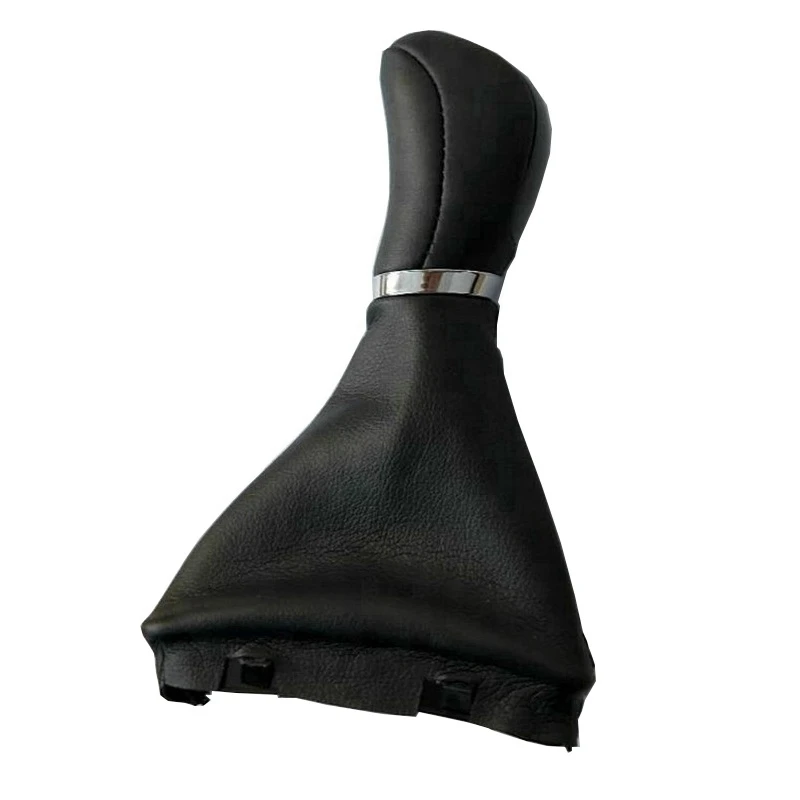 Черная Автоматическая ручка переключения передач с чехлом для Mercedes Benz W203 W204