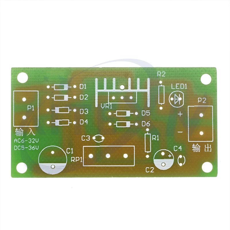 LM317 Adjustable Power Supply Kit Continuous DC DIY Teaching Training Parts PCB Board Electronic kits |