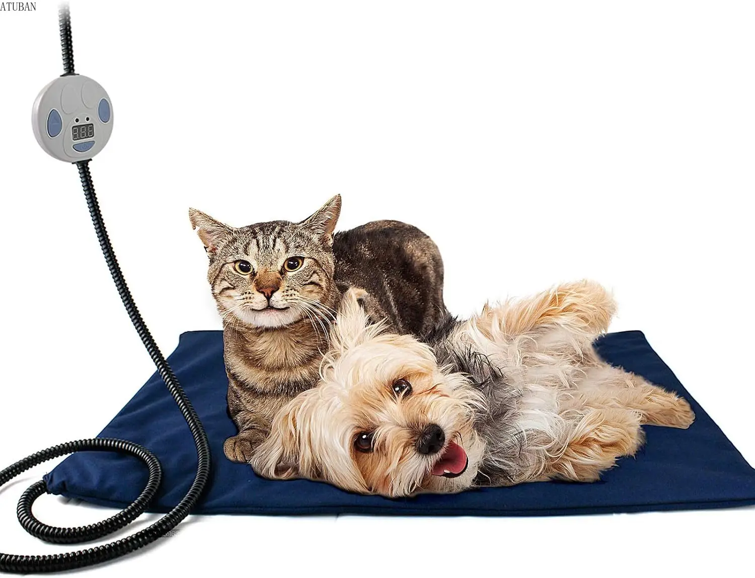 Нагревательная подушка для домашних питомцев ATUBAN домашняя теплая кровать кошек