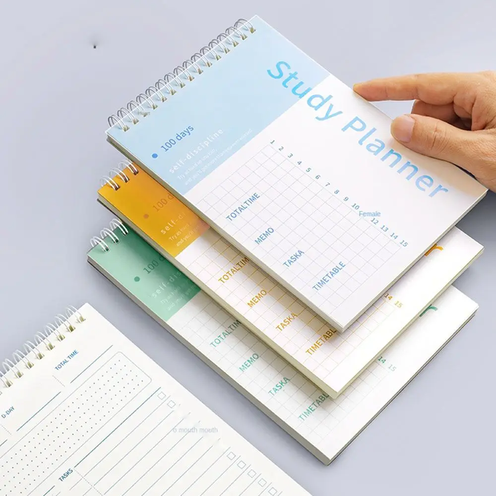 

Planner Office Supplies Journal Book Students Weekly Planner Notebook A5 Coil Notebook Schedule Book Spiral Notebook