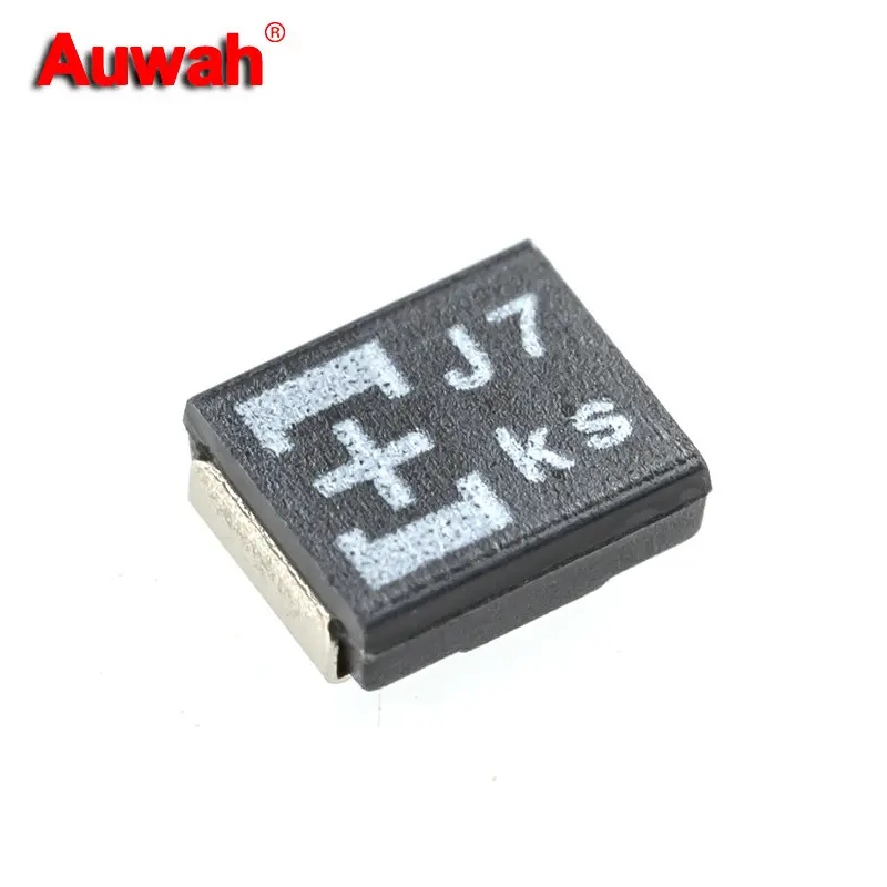 10 шт. ультратонкие SMD полимерные Танталовые Конденсаторы 8 в 22 мкФ 8TPC22M 3528 Тип B POSCAP