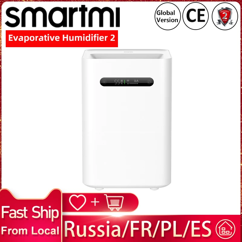 [-700py6 code: PODAROK700 ] Испарительный Увлажнитель Smartmi 2 для умного дома ультразвуковой