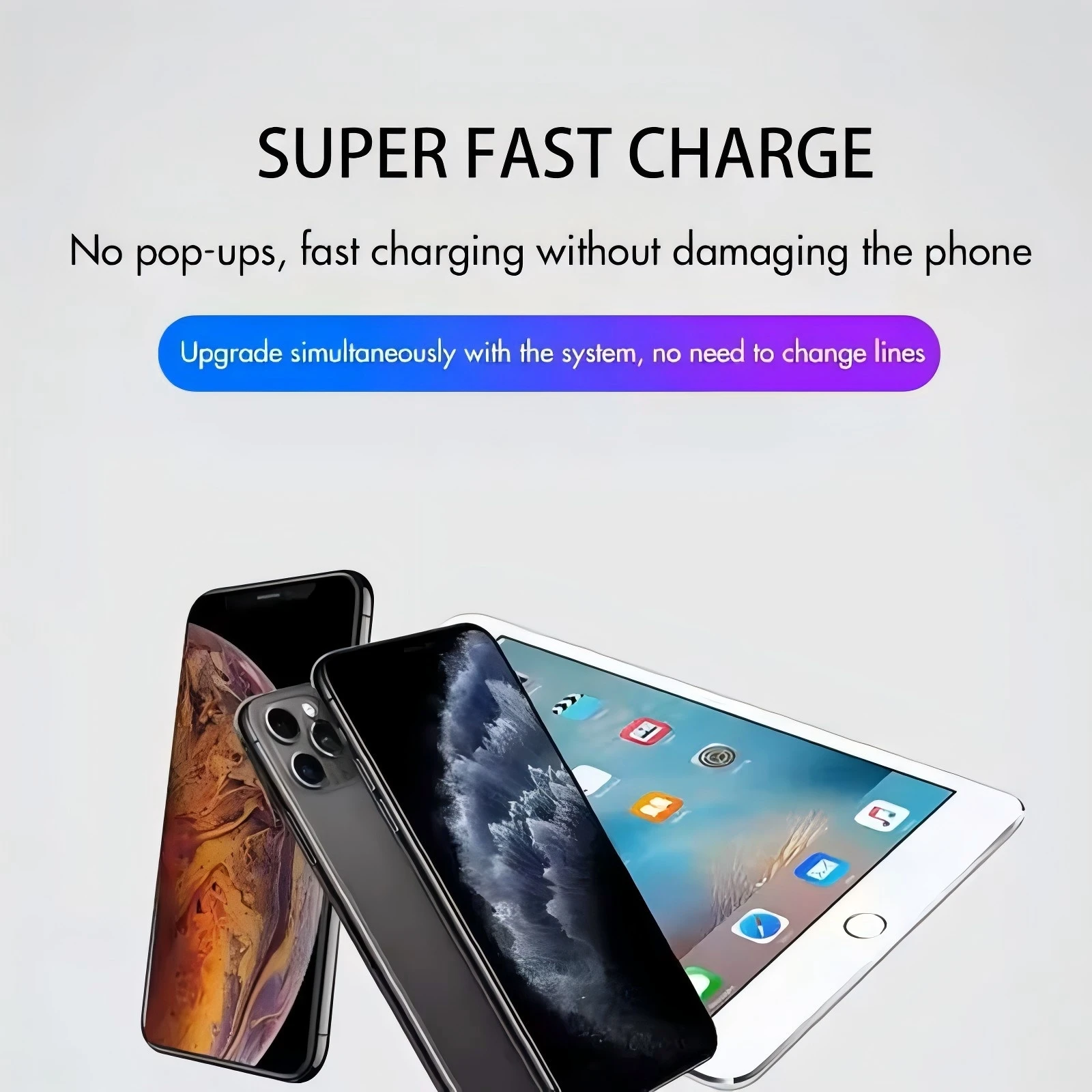 Фото Оригинальный кабель 30 Вт Type C для iPhone 13 12 11 14 Pro Max Mini XS Max 7 8 Plus, зарядное устройство для iPad iPhone, кабель для быстрой зарядки, дата телефона №5