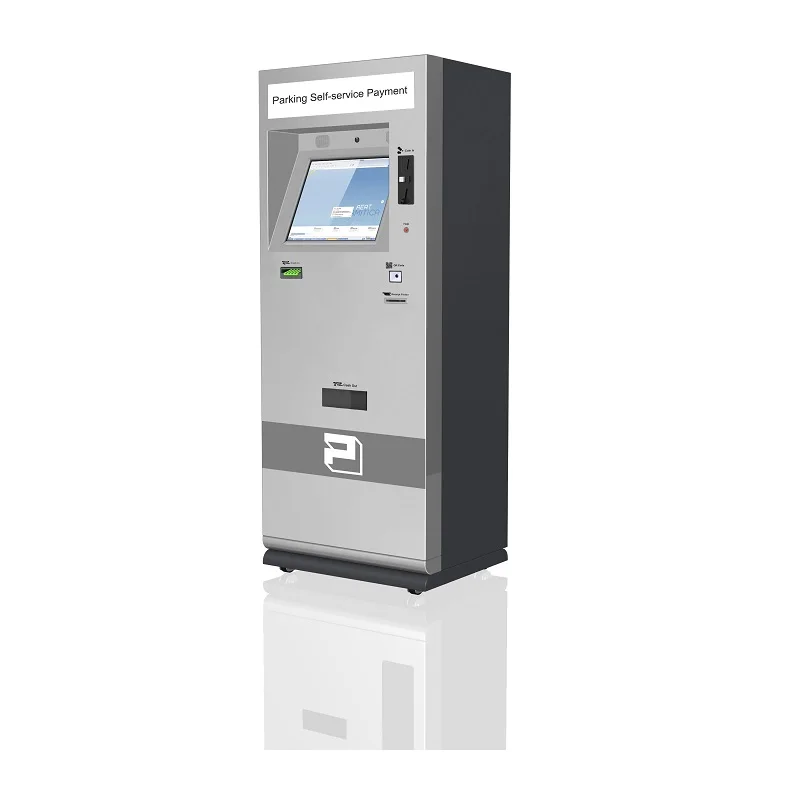 Фото Автоматический электронный парковочный терминал самообслуживания с оплатой наличными, парковочный киоск №5