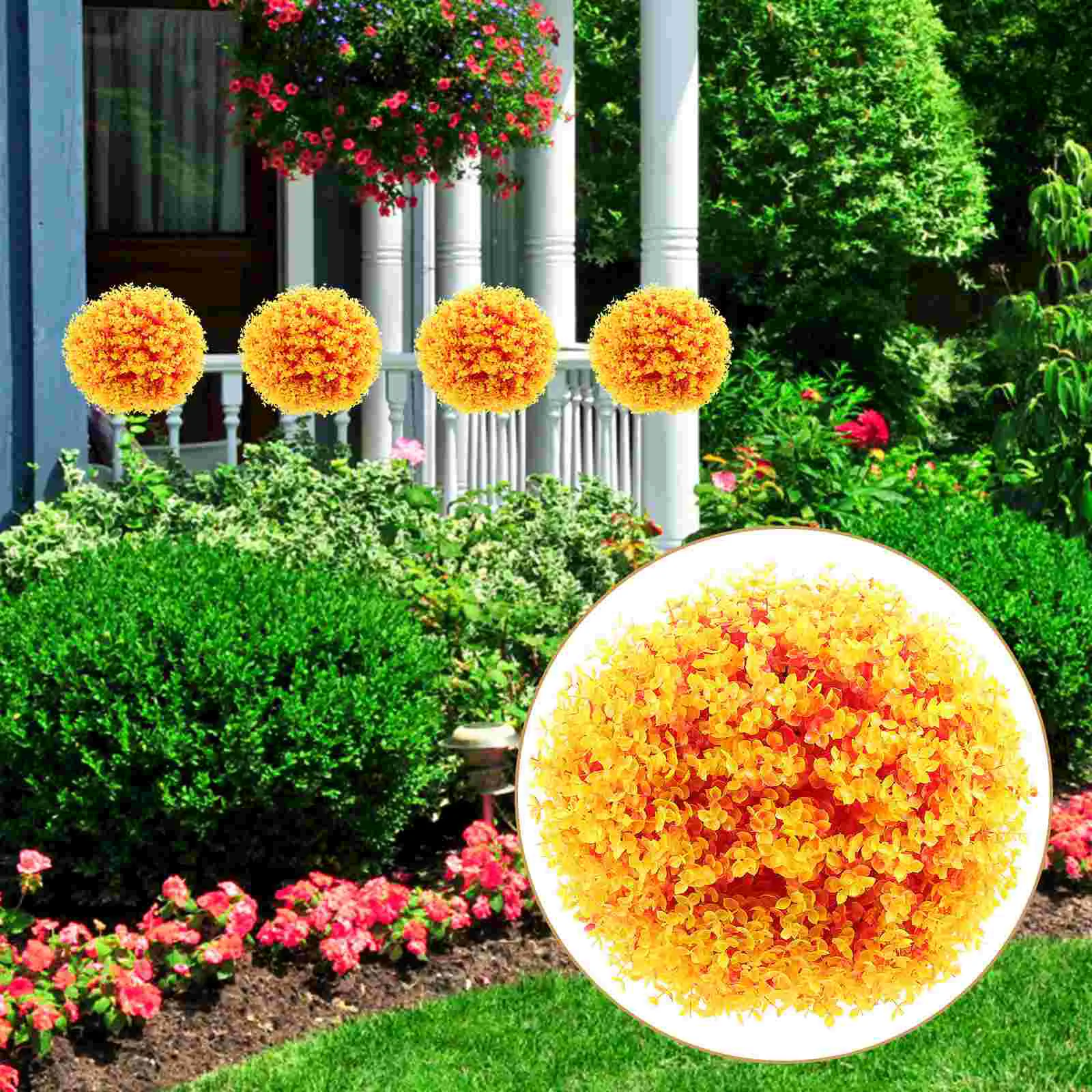 

Eucalyptus Grass Ball DIY Ornament Indoor Topiary Party Supplies Plastic Mother
