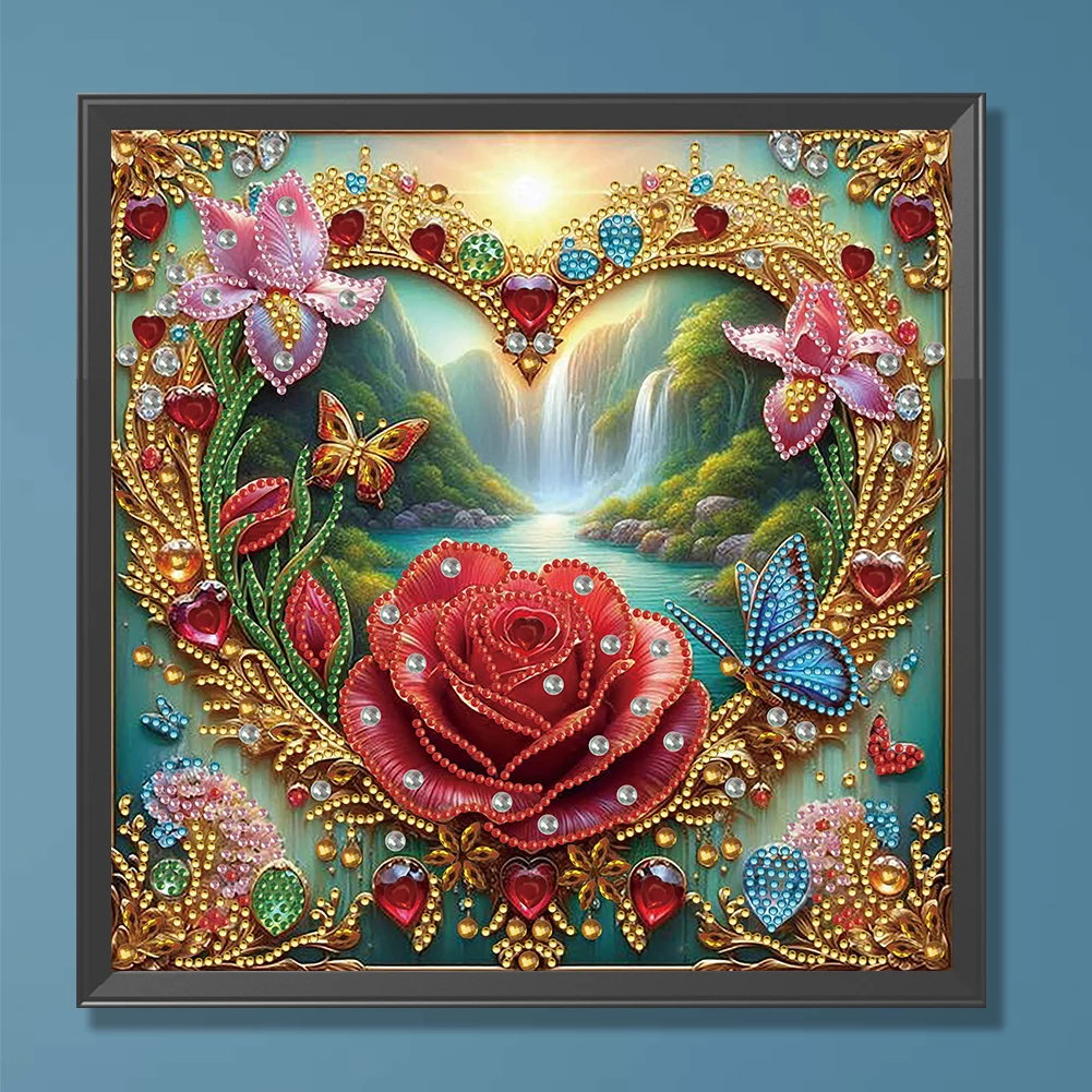 5D DIY Частичная дрель специальной формы Алмазная картина Цветы Животные