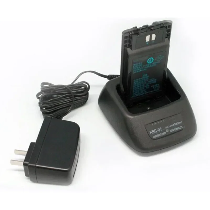 KSC-35 Rapid Charger KSC-35S + KNB-63L 1130 мАч литий-ионный аккумулятор для KENWOOD TH-K20A K20E K40E TK-2000 2000T 3000