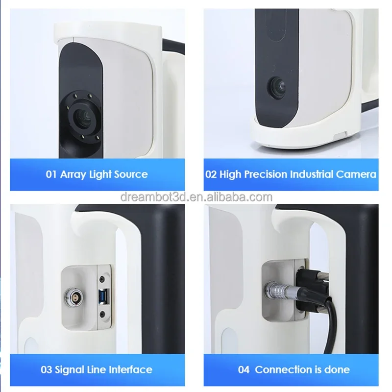 Dreambot3D Высокая точность до 0 01 мм LC-130 Полноцветное сканирование в реальном времени