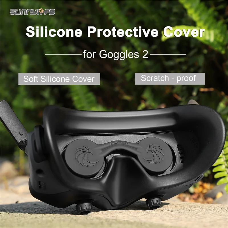 

Lens Cover for DJI Avata Goggles 2 Accessories Sunnylife Dust-proof VR Film Silicone Case Soft Protector Anti-Scratch Parts Set