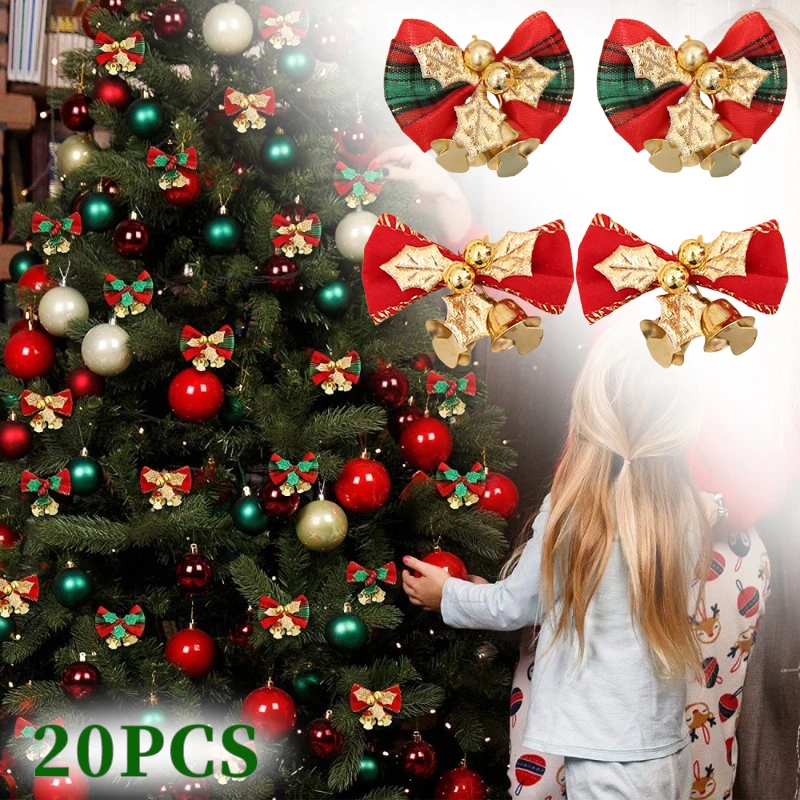 1-20 шт. Декоративная гирлянда с колокольчиками