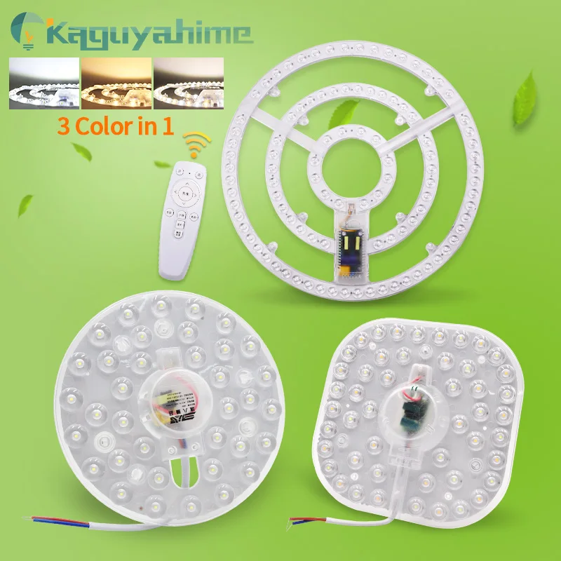 =(K)= Magnetic Source LED Ceiling Lamp 12W 18W 24W 36W 48W 72W 220V Panel Energy Saving Bulb Octopus Board Tube Light LED Module