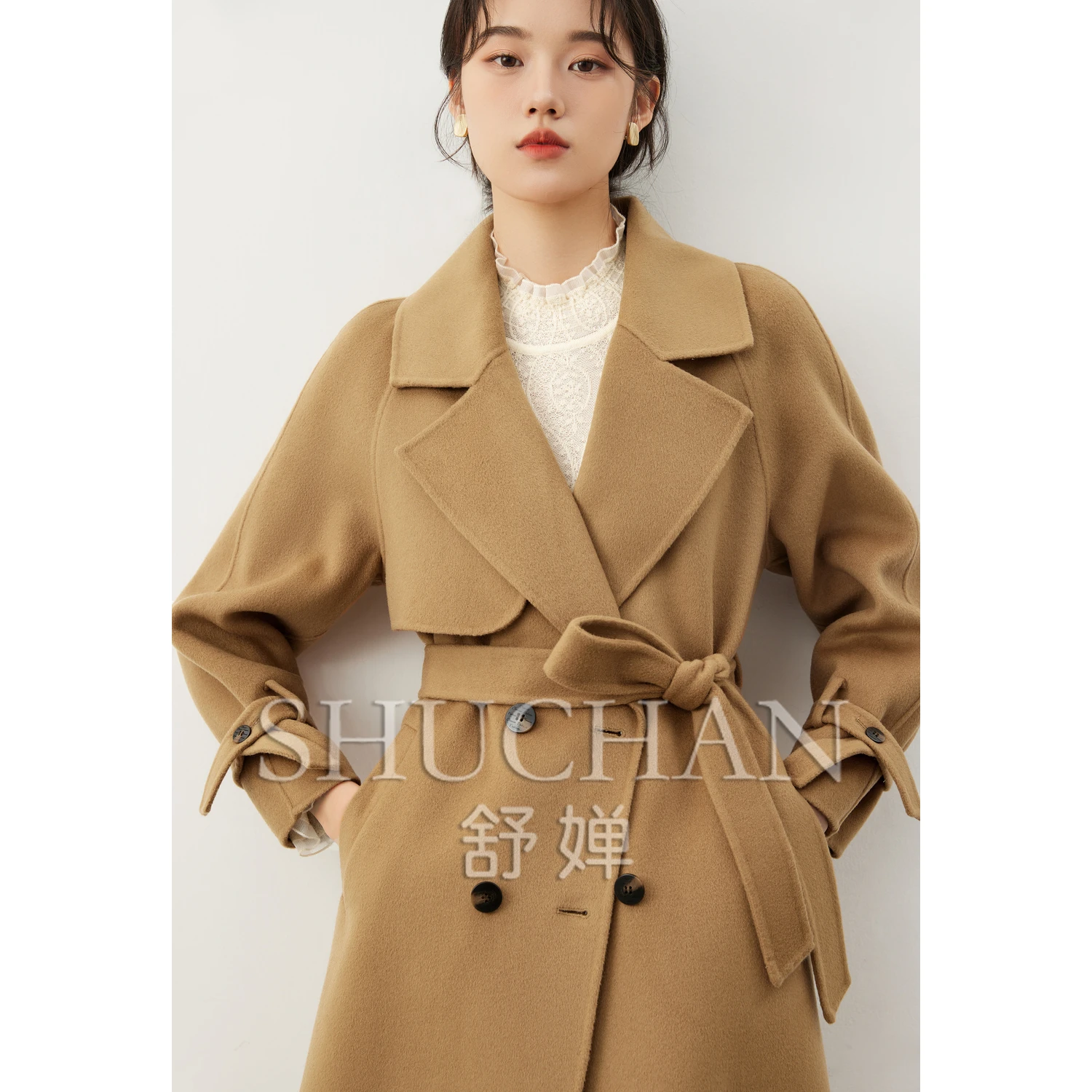 Рисунок 4 - Женское длинное кашемировое пальто