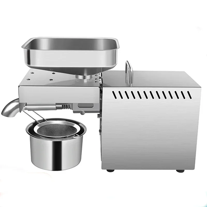 Пресс для масла из нержавеющей стали 610 Вт пресс льняного кунжутного арахисового