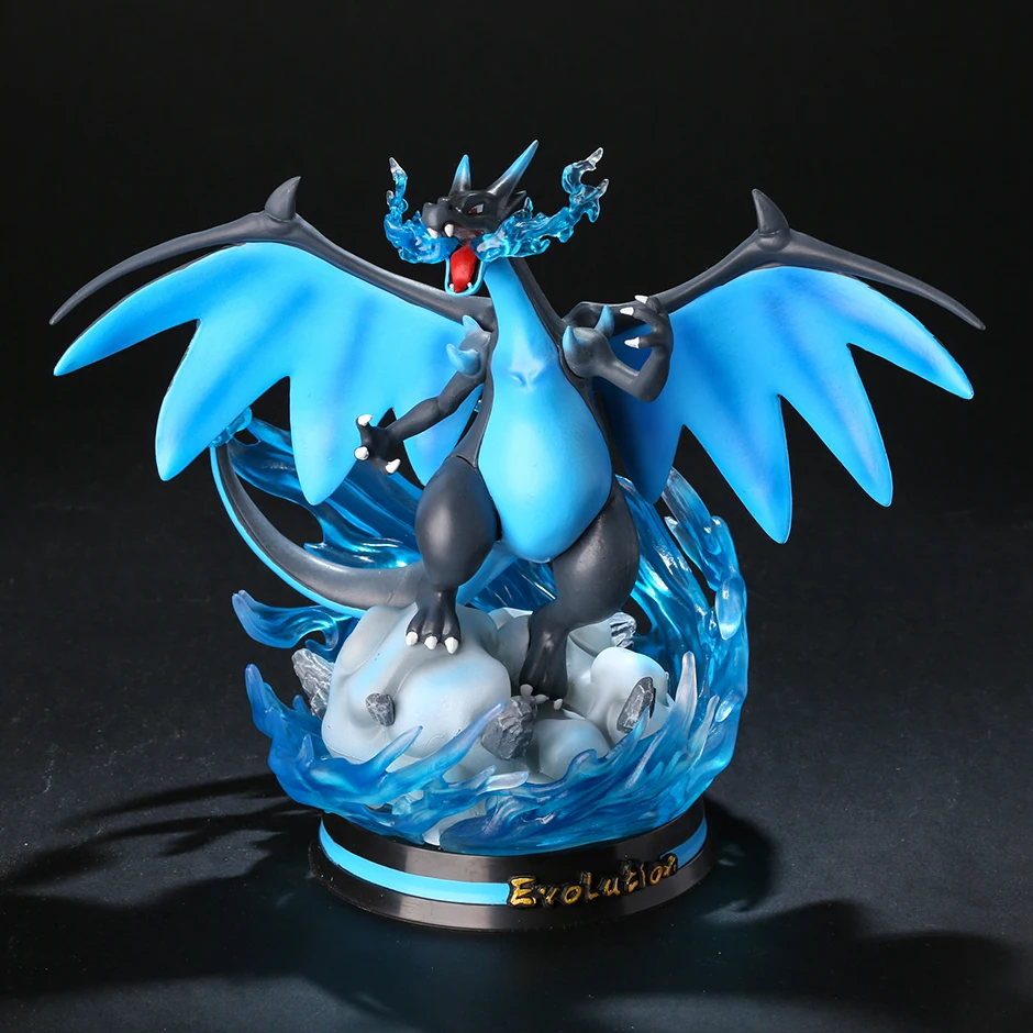 

Pokemon Evolution Charizard X PVC Figure Model Statue Collection Toy