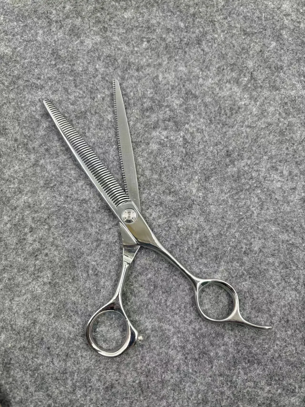 6 5-дюймовые стальные ножницы VG10 с двойными зубьями для домашних животных оптовая