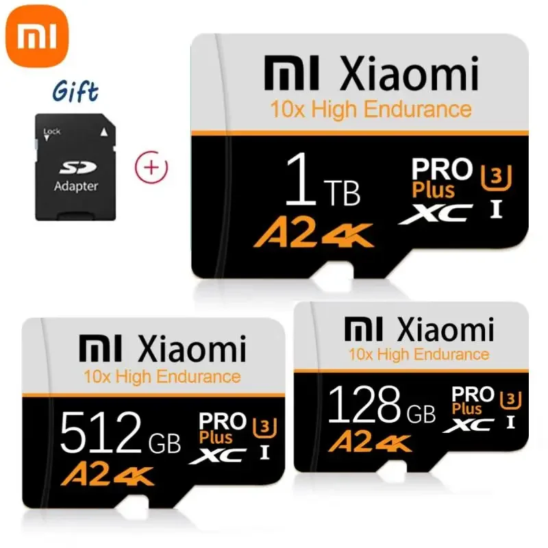Фото Высокоскоростная SD-карта Mijia Xiaomi 128 ГБ, 256 ГБ, 1 ТБ, класс 10 №1