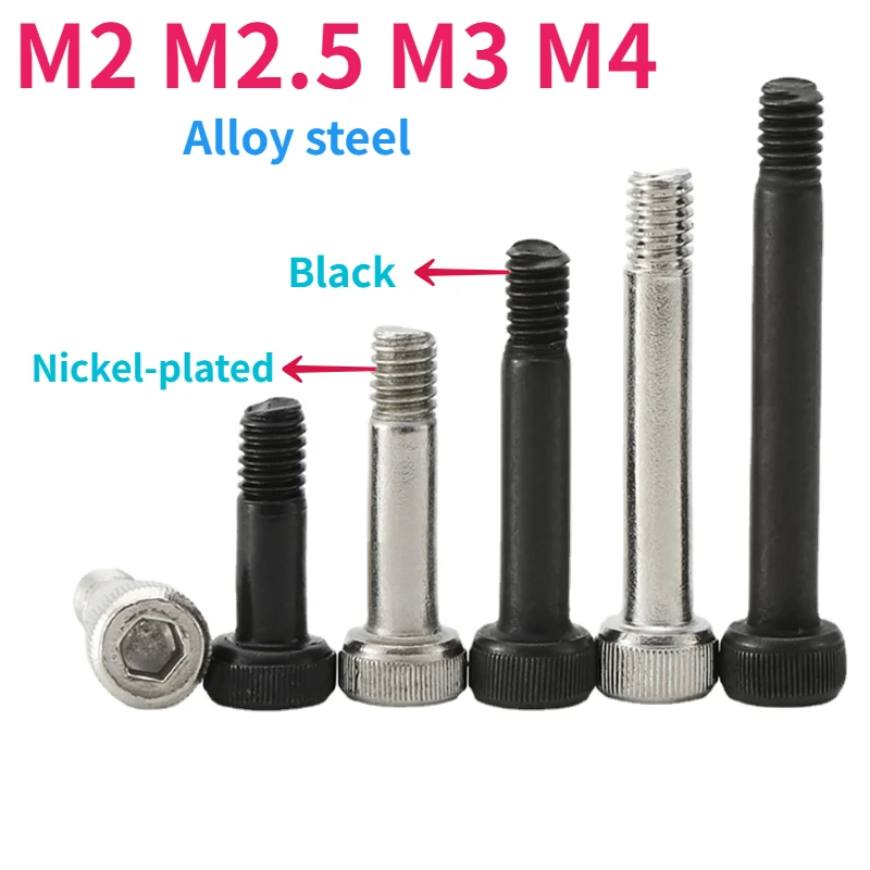 

Класс 12,9 высокопрочные M2 M2.5 M3 M4 никелированные стандартные черные винты с полурезьбовой головкой из углеродистой стали