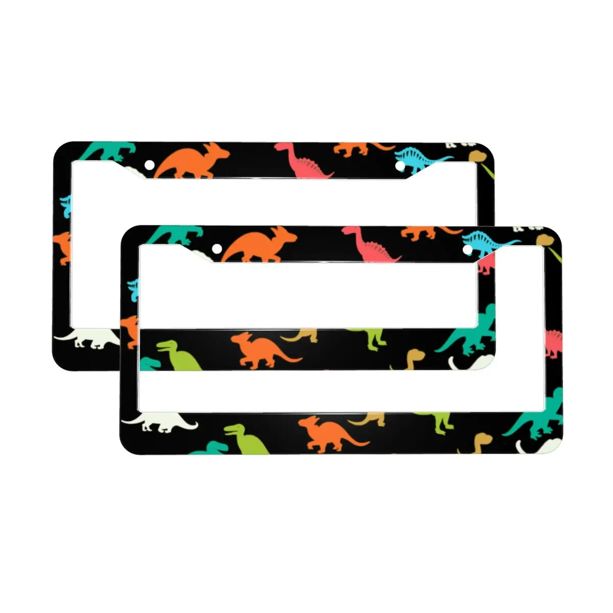 

Universal Aluminum Alloy US Car License Plate Frame Cover Auto Accessory Waterproof Number Plate Holder Car plate frame