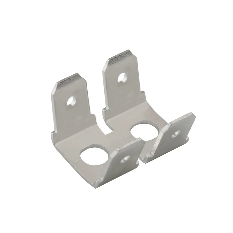 

100pcs 250 grounding lug 6.3 double row connection four head