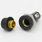 Стеклянные держатели предохранителей 5 шт.лот 5*20 мм 5x20 черный держатель предохранителя для страховой трубки 5*20 держатель предохранителя