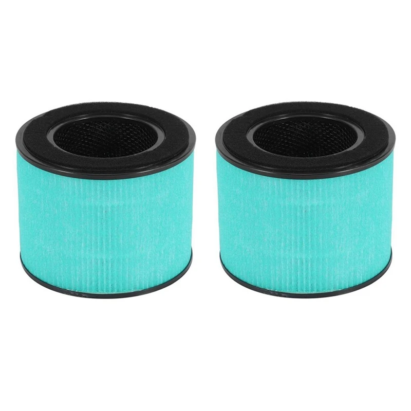 

2Pcs HEPA Filter Accessories For PARTU BS-08,3-In-1 Filter System Include Pre-Filter,Real HEPA Filter,Activated Filter