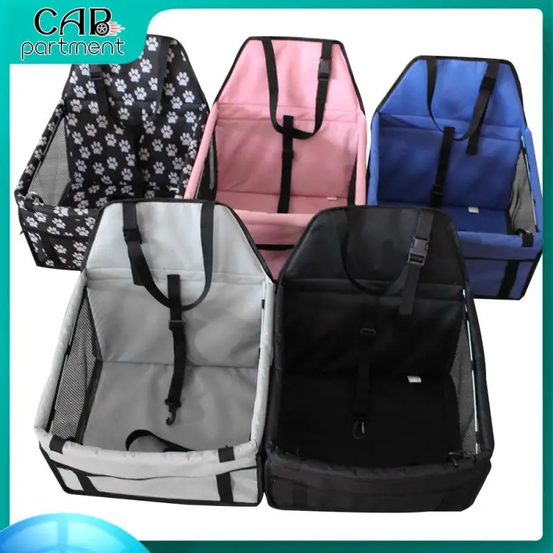 

Waterproof Car Carrier Seat Bag For Pet Dog Basket Safety Travelling Durable Mesh Hanging Dog Seat Bags For Pets Car Accessories