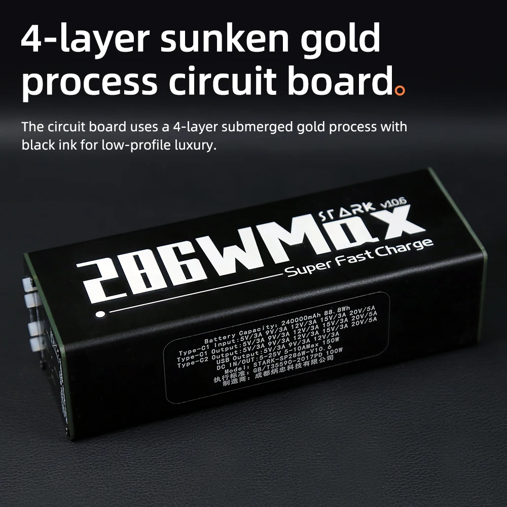 Регулируемый DC150 Вт Алюминиевый корпус Punk HD Интеллектуальный большой экран 21700 с