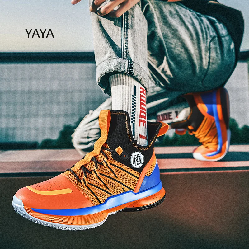 2022new High Quality Fashion Basketball Shoes Men's Sports Shoes Outdoor Comfortable Breathable Non-slip Basketball Sports Shoes
