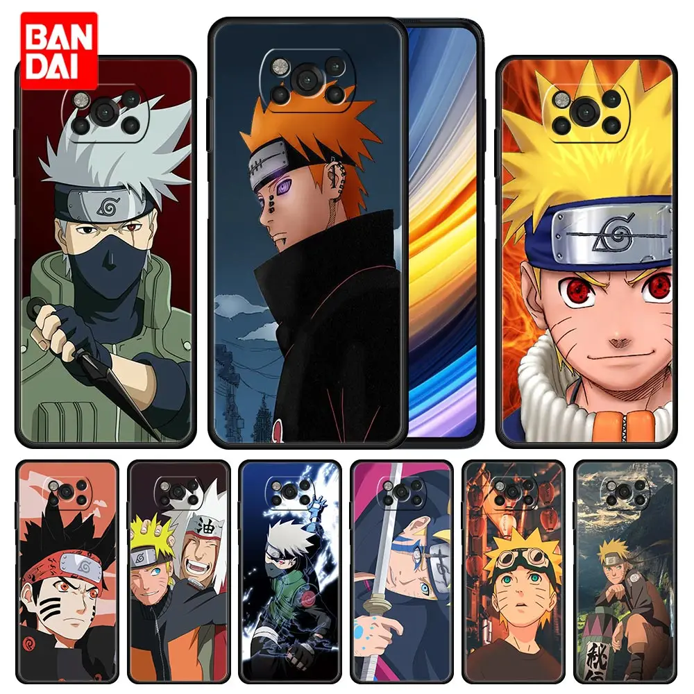 

Cover Case for Xiaomi Mi Poco X3 NFC F3 11t 11Lite M3 X3 Redmi Note 10s 10t 9t 11Pro+ K40 Pro Plus New Anime Naruto Celebrities