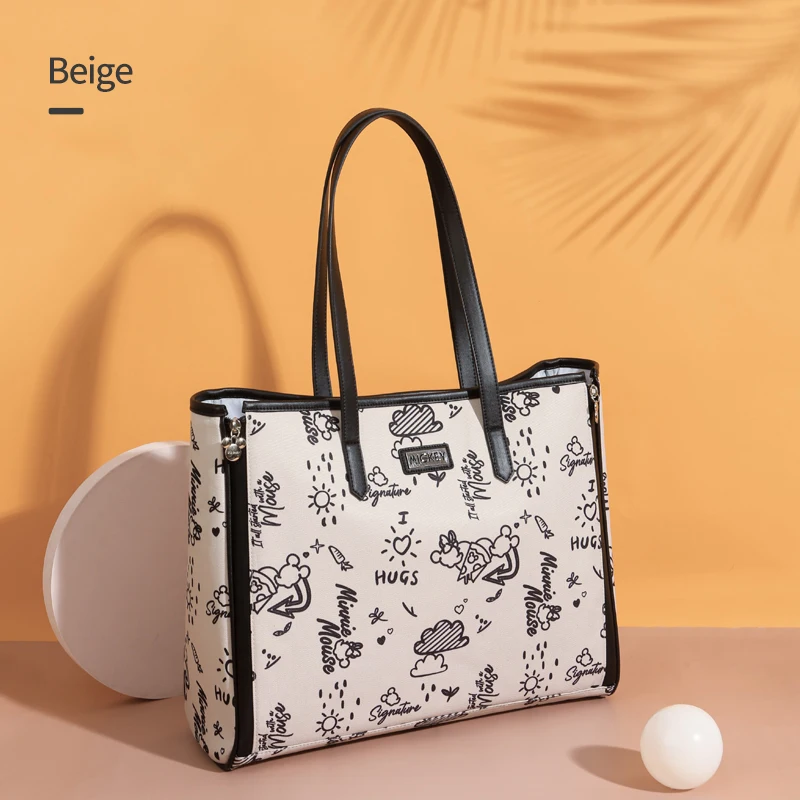 Disney Mickey's Original New Diaper Bag Handbag Luxury Brand Baby Diaper Bag Handbag Large -capacity Travel Mommy Bag