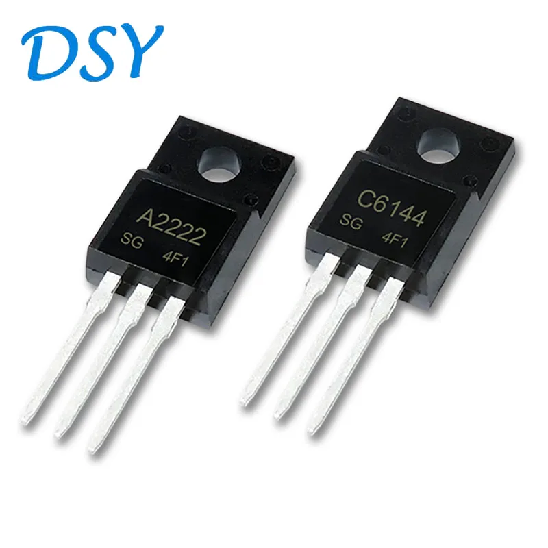

10 шт./партия 2SA2222 2SC6144 TO-220F A2222 C6144 TO-220 (A2222 + C6144) Каждая 5 шт.