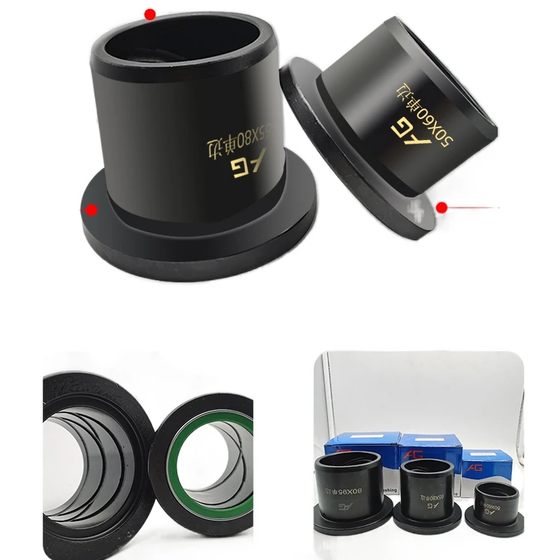 

Excavator steel shaft sleeve combination wear-resistant bearing horse pull head bucket pin stainless steel single side HITACHI