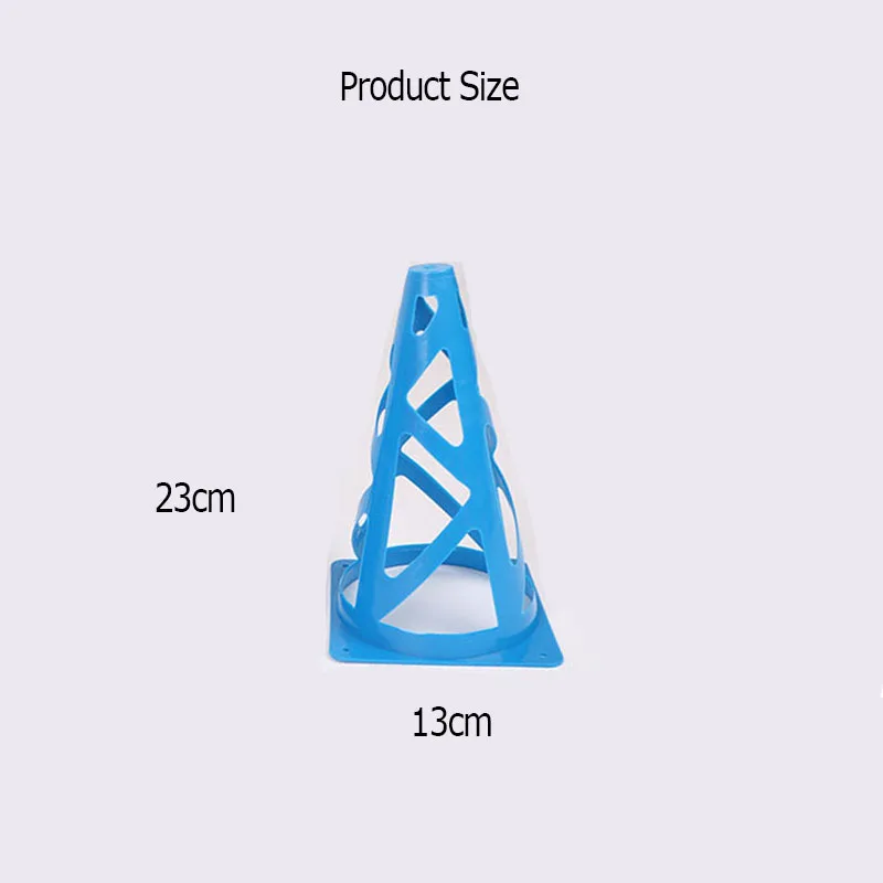 5 шт. 23 см футбольный тренировочный конический маркер для баскетбола