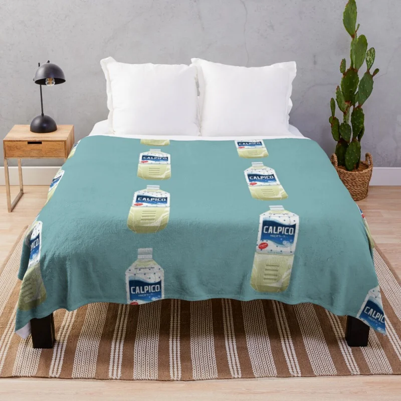 

Calpis/ Calpico Throw Blanket Sofa Blanket Beach Blanket