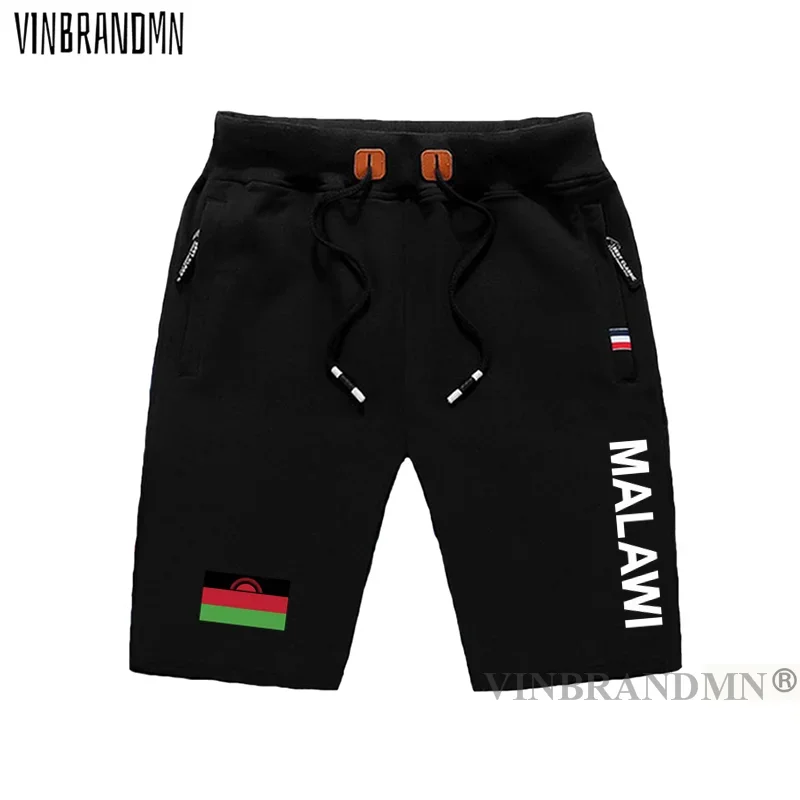 Мужские шорты Malawi пляжные мужские для тренировок с флагом карманом на молнии пот