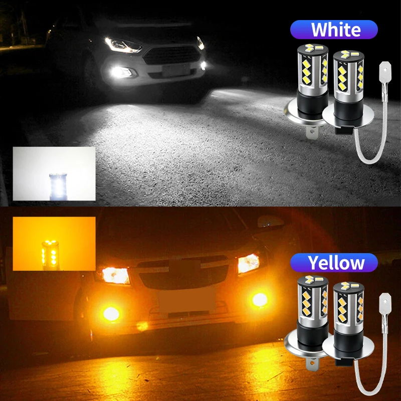 Фото Светодиодные противотуманные фары (LED) для Lada Samara 2108, 2109, 2113, 2114, 2115, 2000, 2001, 2003, 2004, 2007, 2010, 2013 №4