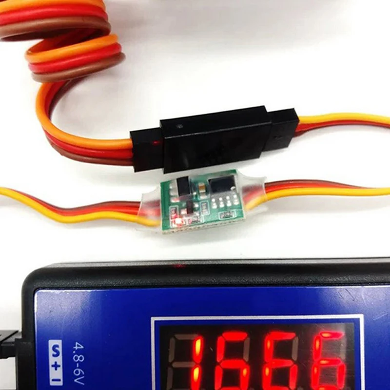 

1Pc Universal 4 - 6V 3.6V - 24V Servo Signal Inverter For Rc Servo JR Futaba Aeroplane V-Tail Airplane Parts